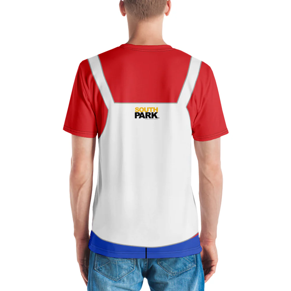 South Park Chef Cosplay Apron Short Sleeve T-Shirt - Image 4