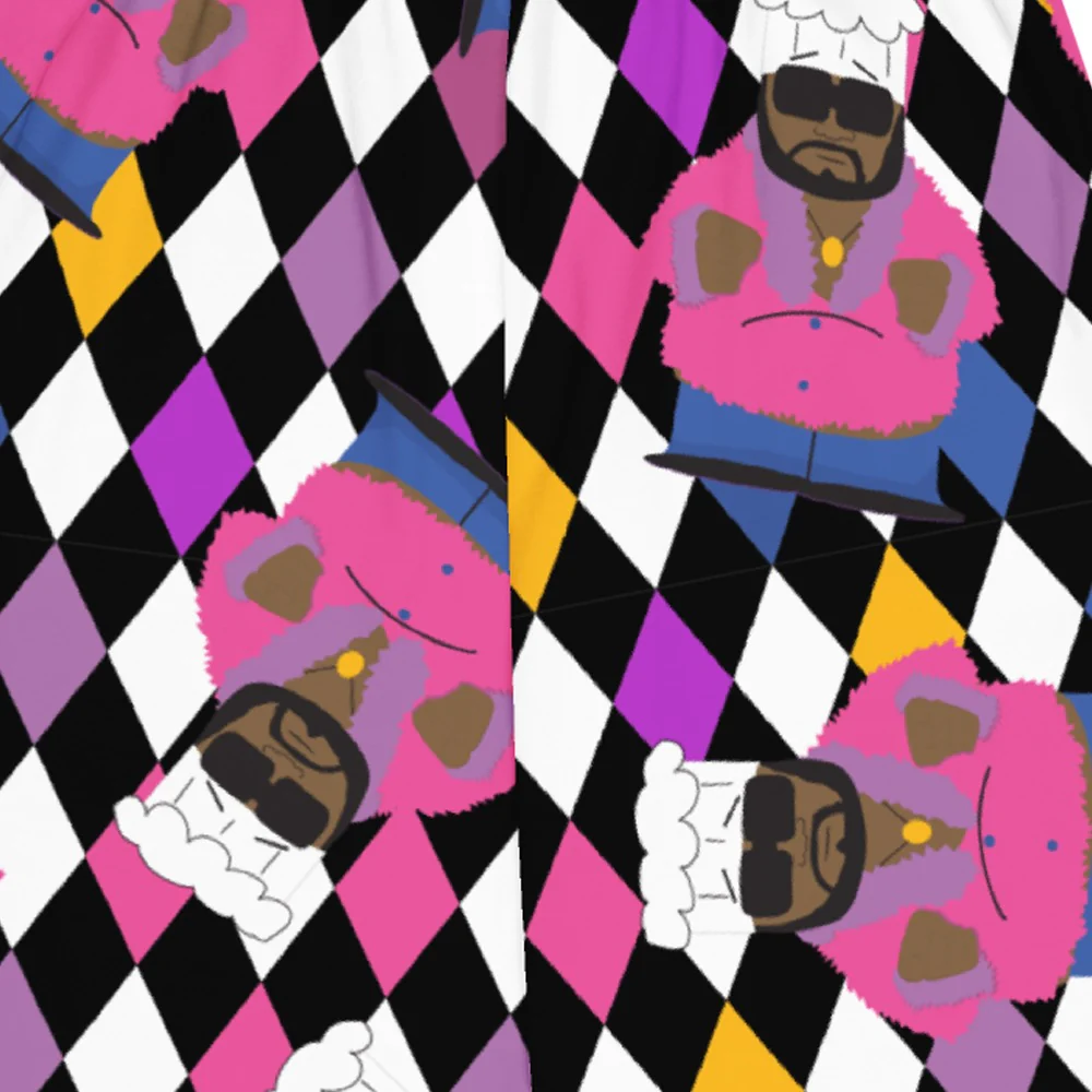 South Park Chef Plaid Pajama Pants - Image 4