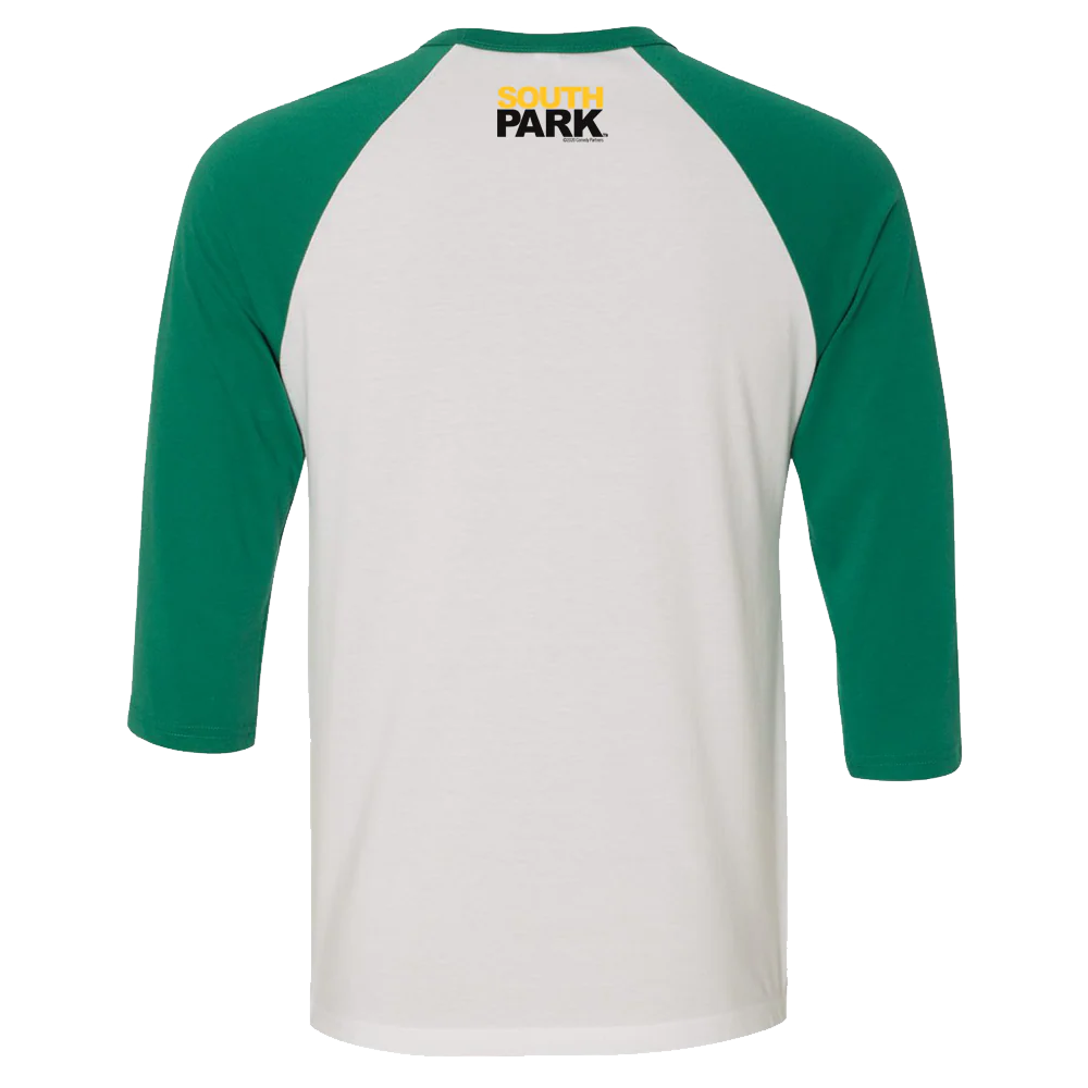South Park Elementary Cows 3/4 Sleeve Baseball T-Shirt - Image 3