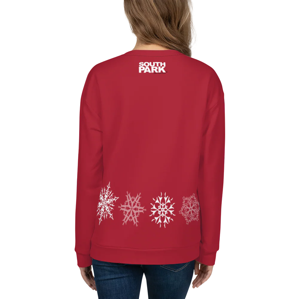 South Park Mr. Hankey Snowflake Crew Neck Sweatshirt - Image 9