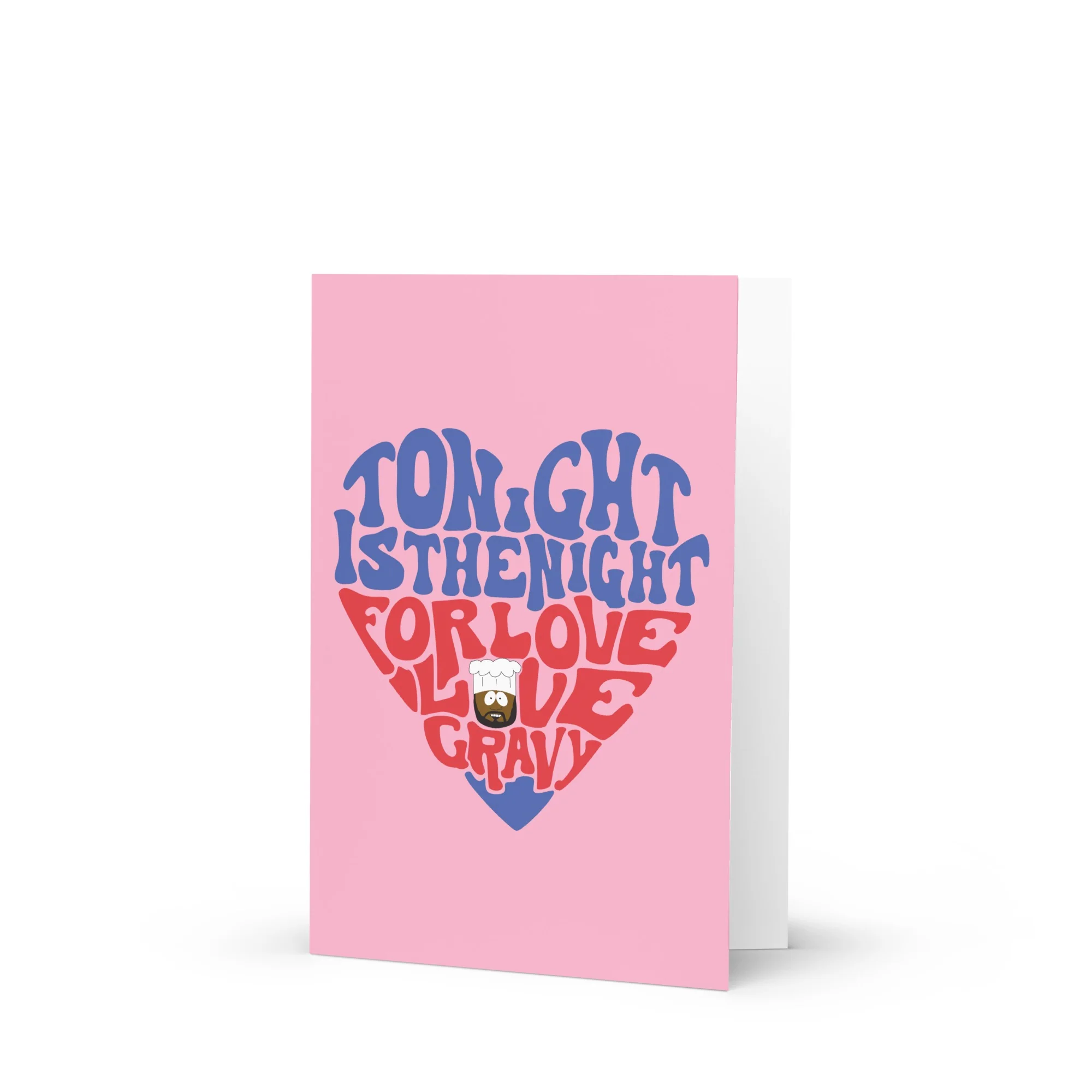South Park Chef Love Gravy Greeting Card - Image 4