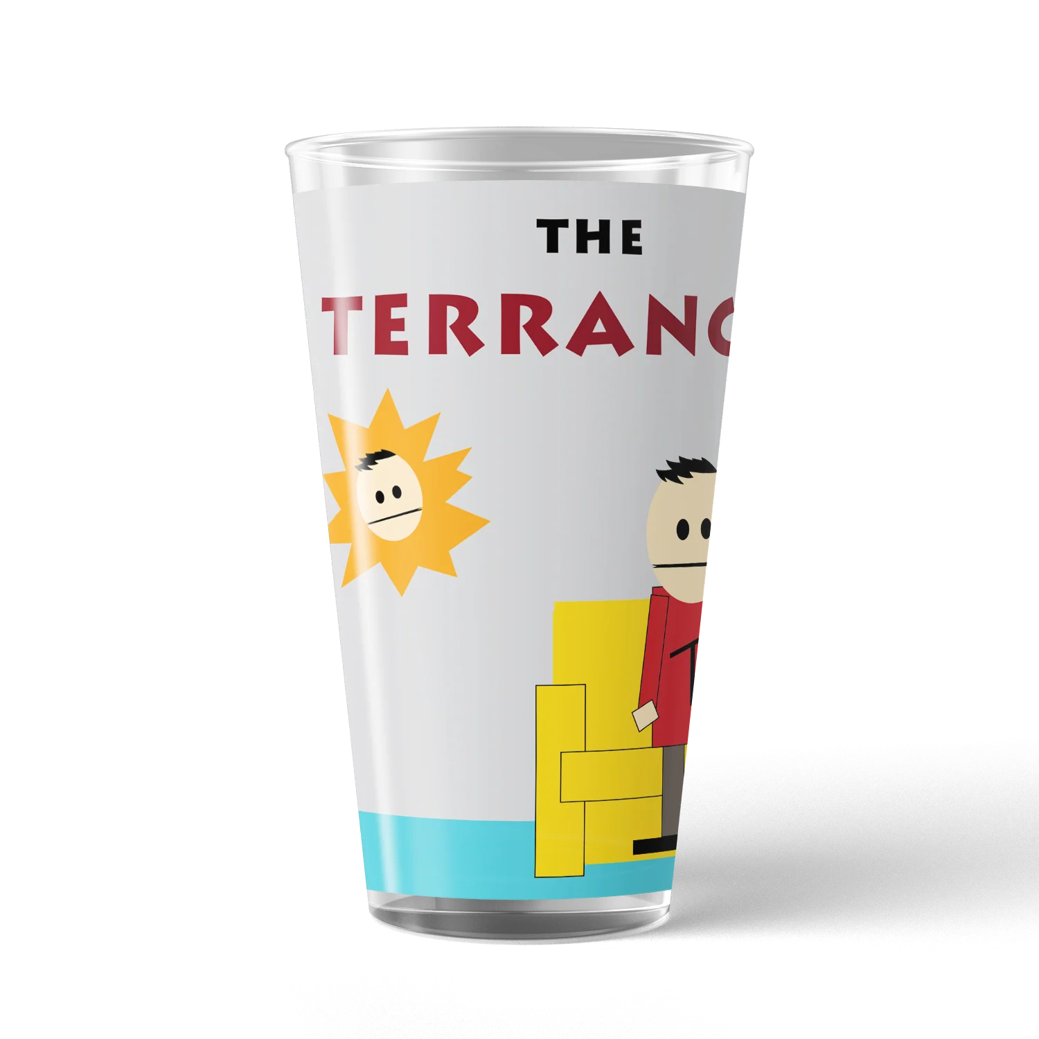South Park Terrance & Phillip Show 17 oz Pint Glass - Image 3