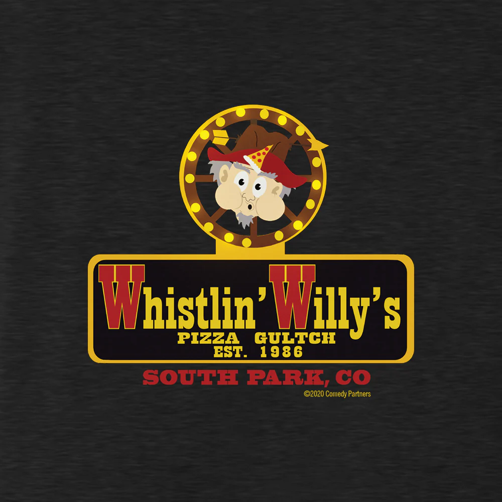 South Park Whistlin' Willy Men's Tri-Blend T-Shirt - Image 4