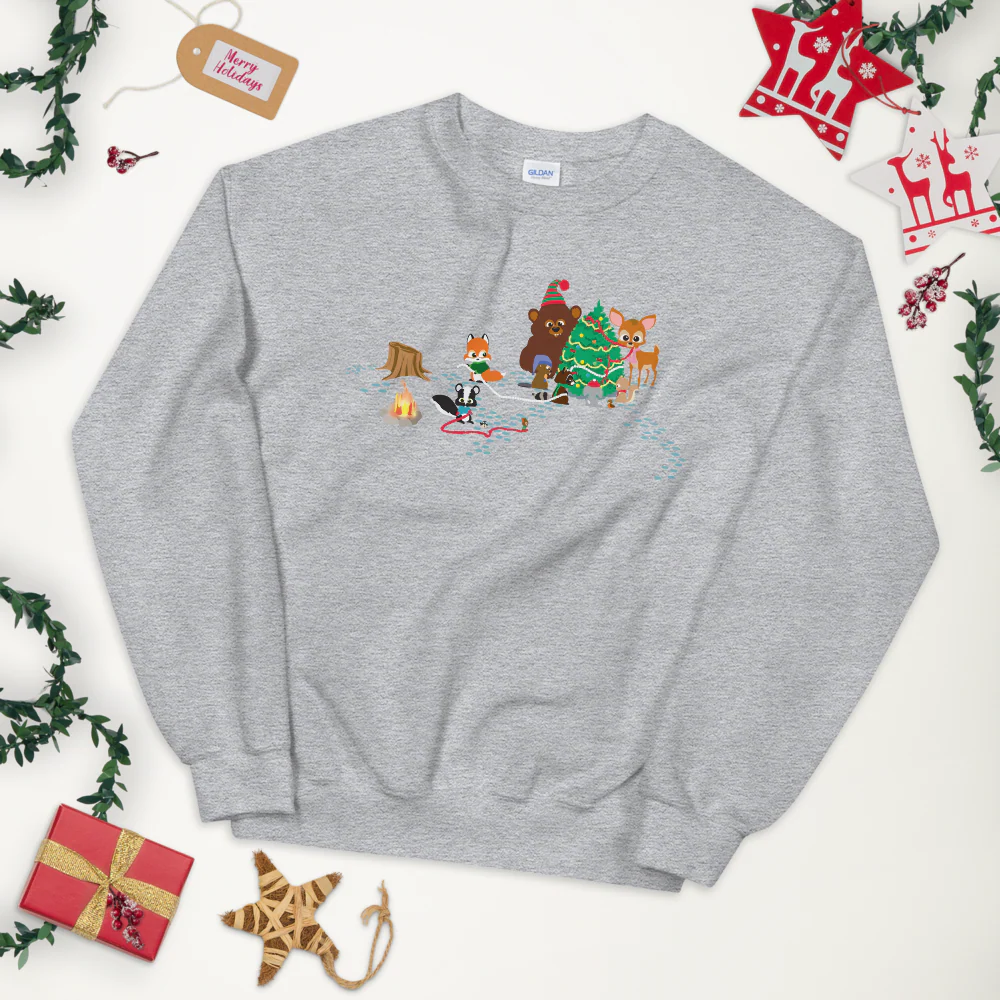 South Park Woodland Critters Fleece Crewneck Sweatshirt - Image 4
